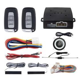 Db01787 Ragbuscle Car Keyless Entry System Pke Mode Remote Control Intelligent Alarm Cen