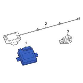 56029946ab Ram Oe Keyless Entry Receiver