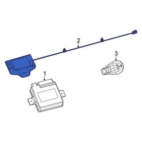 68144668ad Ram Oe Keyless Entry Antenna