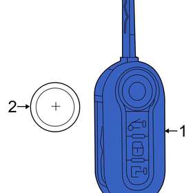 68432864cp Ram Oe Keyless Entry Transmitter
