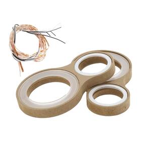 000082arrc240815eu Ratchroll 2 Set Universal Speaker Spacer Ring Adapter Dual Rings Waterproof For Inch