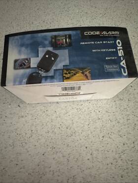 Ca-510 Remote Car Start Code Alarm With Keyless Entry New In Box