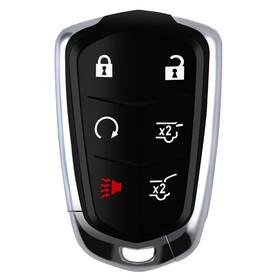 Remoteking 771077139879 6 Button Keyless Entry Car Remote Start Proximity Smart Key Fob For Cadillac Esc