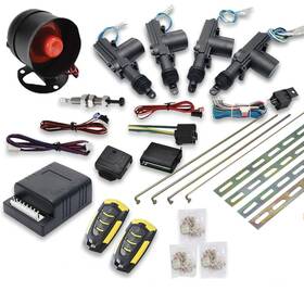 H846471yy Riloer Car Remote Central Locking Kit Universal Security Anti-theft Alarm System Un