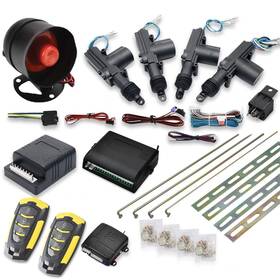 Mgh841555 Riloer H841973 Car Remote Central Locking Kit Universal 4 Doors Keyless Entry System Anti