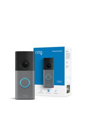 Ring 5dfya4 Wired Doorbell Newest Model Wide-angle Retinal 2k Up To 6x Enhanced Zoom