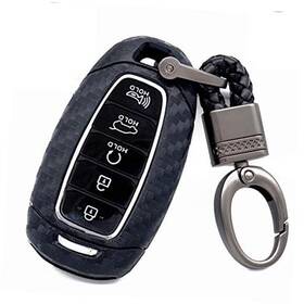 Royalfox 789219749008 Tm 3 4 5 Buttons Soft Tpu Carbon Fiber Silicone Smart Remote Key Black