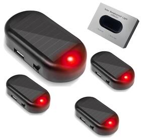 Rqg 768825460002 Fake Car Alarm Light Solar Power Simulated Dummy Anti-theft Rqg 768825460002 Fake Car Alarm Light Solar Power Simulated Dummy Anti-theft
