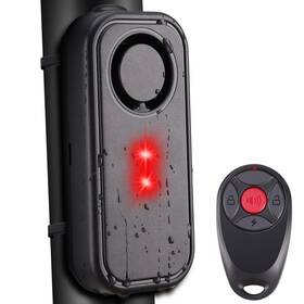 Rupse 192032006300 113db Bike Alarm System Waterproof Car Vibration Anti-theft With Remote