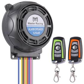 Rupse 192032006317 Motorcycle Remote Control Anti-theft Alarm Has Adjustable Sensitivity Start