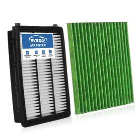 Rv00199 Rvgolf Engine Cabin Air Filters Kit Fit For Hyundai Tucson 2016-2021 Kia Sporta