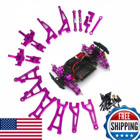 Rwlzlb B0cp3m9kg2 Upgrades Aluminum Suspension Arms Steering Knuckle Kit Linkage Assembly