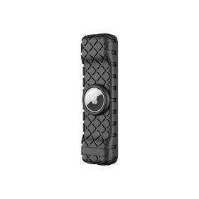 At00010 Saharacase Apple Tv 4k Remote Silicone Case For Airtag Black