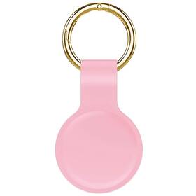 At00016 Saharacase Liquid Silicone Case For Apple Airtag Pink