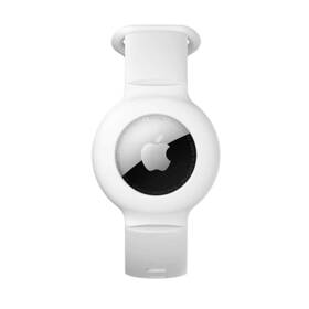 At00020 Saharacase Silicone Wrist Band For Apple Airtag White