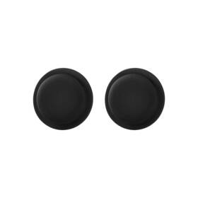 At00043 Saharacase Stickon Silicone Case For Apple Airtag Black 2/pack