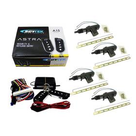 Scytek 426891092642 A15 Keyless Entry Car Alarm Security System 2 Key Fob 4 Door Locks