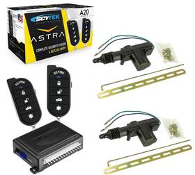 Scytek 426891095476 Car Alarm Security System 2 Door Locks Keyless Entry Remote Control A20