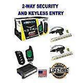 A777 Scytek 426891095551 Car Alarm Security System Keyless Entry 2-way Lcd 2 Door Locks