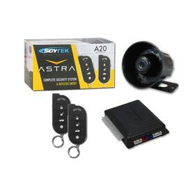 Scytek 640265338281 Car Alarm System With Keyless Entry And Two 4-button Chrome Remotes Scytek 640265338281 Car Alarm System With Keyless Entry And Two 4-button Chrome Remotes