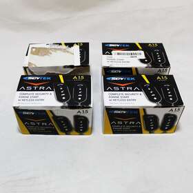 Scytek 753569402302 Open Box 4 Pack A15 Keyless Entry Alarm Security System 2 Remotes