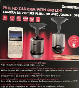 1080 Securityman 701107902319 New And Sealed Carcam-sde - Mini Full Hd Car Camera Recorder 1080 Securityman 701107902319 New And Sealed Carcam-sde - Mini Full Hd Car Camera Recorder