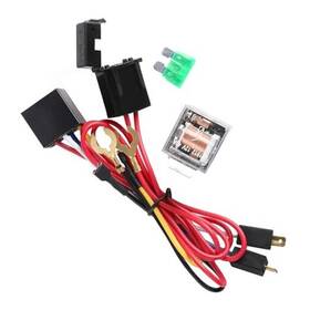 Kx-202502 Shengwang Air Horn Wiring Harness And Relay Button Kit Compatible With 12v 40a