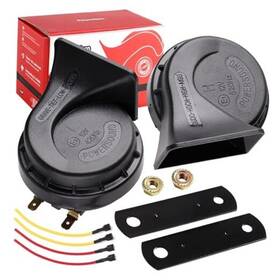 Yk-a054 Shengwang Car Horn 12v Loud High/low Tone Snail 130db Waterproof For