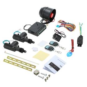 Vzq9774861553828ir Shkalacar New Car Alarm System With 2 Door Remote Central Locking Kit Shock S