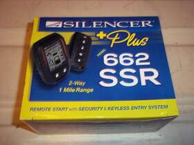 662ssr Silencer 4 Ch 2 Way Remote Start Keyless Entry Security 1 Mile Range