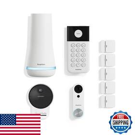 B0fn5thyfl Simplisafe 9-pc Wireless Home Security System Gen 3 Without Utdoor Camera And Video Doo