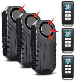 Smoothprinting4u Ks-sf22r-3pk Car Vehicle Auto Burglar Security Anti-thief Alarm Remote Control Safety Kit 3pk