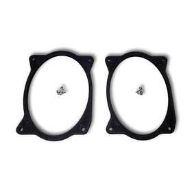 Spkbrk002 Speedfreakcnc 1 Pair - 6x9 6 Inch X9 Rear Deck Speaker Adapters Compatible With 2002-2011 Camry