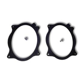 Spkbrk003 Speedfreakcnc 1 Pair - 6x9 6 Inch X9 Rear Deck Speaker Adapters Compatible With 2012-2016 Camry