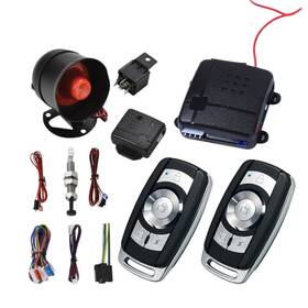 X12034430wkh18001 Stobok Universal Car Alarm Security Anti-theft System With 2 Remote Control Quickly