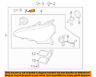 Su00303142 Toyota Scion Oem Headlight Head Light Label