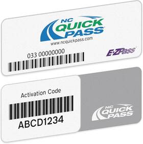00198715863765 Tagaas Llc Nc Quick Pass Sticker Transponder Toll Roads Works In 19 States 1
