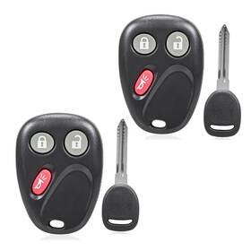 Taime 710667521403 For Keyless Entry Car Key Vehicles With Ignition Fits 2003-2006 Chevy Ava