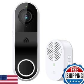 Tapo B09tg759wy Kasa Smart Video Doorbell Camera Hardwired With Chime 2k Resolution Always-on