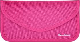 Techion 763366293591 Signal Blocking Bag Rfid Faraday Shield Pouch Wallet Hot Pink
