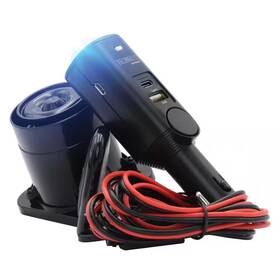 Technaxx 313104856849 Pro Rechargeable Universal Car Alarm With Siren And Remote