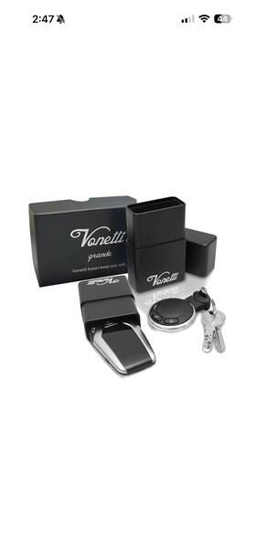 Tessitura Holdings Vb1bus Vonetti Grande - Premium Key Fob Signal Blocker Faraday Black