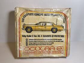 Oc2116 The American Corporation Vintage 1970s Ocular 2 Proximity Detection Auto Car Alarm System - New Oc2116 The American Corporation Vintage 1970s Ocular 2 Proximity Detection Auto Car Alarm System - New