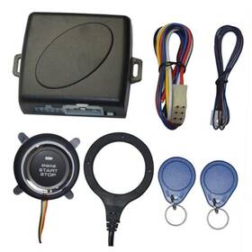 Pt-002 Tieyikeji Car Push To Start Ignition Kit Keyless Go Engine Stop Button
