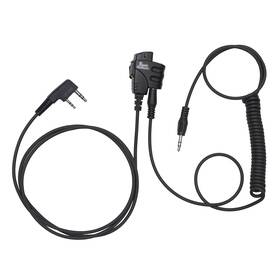 Smc-uv5r Tigrett Outdoors Llc Oor Pushtotalk Cable With 3.5mm Audio Adapter Ptt Button For Kenwood K1 And Baofen