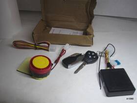 K20114 Top Parts Racing Universal Motorcycle/car Alarm Security Kit With Key Fob And Remote
