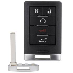 Tk0041aa-fbapzus-1-t6-c1 Top-vigor Keyless Entry Remote Control Car Key Fob With Cadillac Srx Ats Xts Elr 2010 2