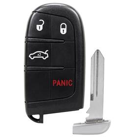Tk0055aa Top-vigor Tk0055aa#fbausv#1#t6 Remote Car Key Fob 433mhz Compatible With Dodge Charger Dart Challenger 2011