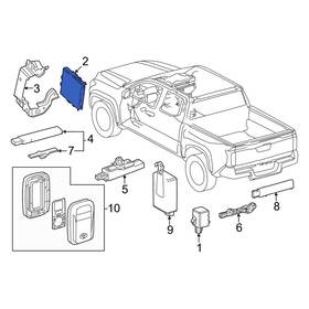 89000a1020 Toyota Oe Keyless Entry Module