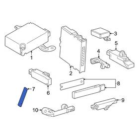 8974f78010 Toyota Oe Front Outer Keyless Entry Antenna